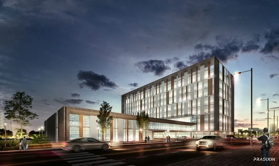 IT Park, a technology park masterplan in India
